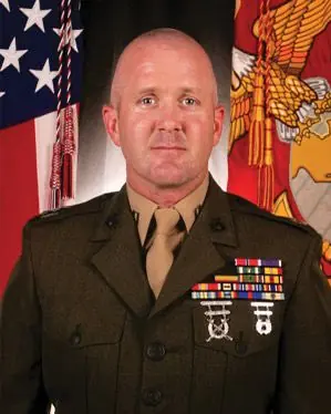 Lee Stuckey in uniform Lee Stuckey in uniform